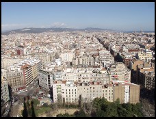 Digital photo titled barcelona-looking-northeast-from-sagrada-familia