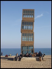 Digital photo titled barcelona-sculpture-on-beach