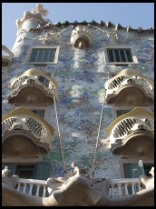 Digital photo titled casa-batllo-balconies