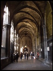 Digital photo titled cathedral-cloister