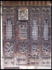 Digital photo titled old-city-door
