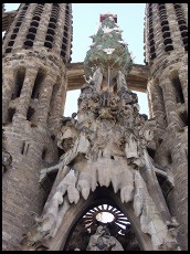 Digital photo titled sagrada-familia-nativity-facade-center