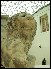 Digital photo titled lion-head-in-great-court