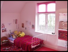 Digital photo titled orange-house-girls-room