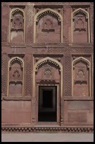 Digital photo titled agra-fort-red-doorway