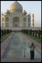 Digital photo titled photographer-capturing-his-friends-watching-the-sunset-on-taj-mahal