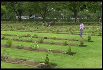 Digital photo titled kanchanaburi-cemetery-purple