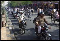 Digital photo titled jaipur-traffic