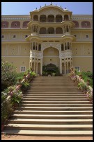 Digital photo titled samode-palace-front-steps