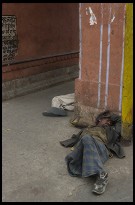 Digital photo titled sleeping-by-a-city-gate