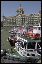 Digital photo titled ferry-boats-and-taj-hotel