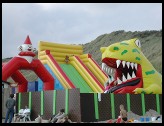 Digital photo titled inflatable-dragon-on-zeeland-beach