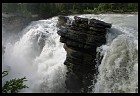 Digital photo titled athabasca-falls-2