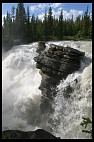 Digital photo titled athabasca-falls-5