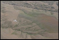 Digital photo titled badlands-aerial-2