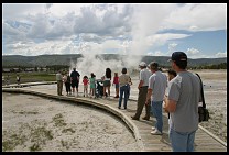 Digital photo titled geyser-spectators-2