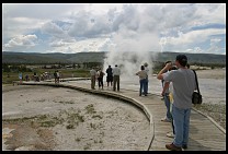Digital photo titled geyser-spectators-4