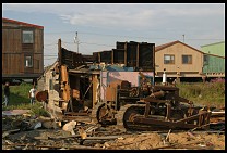 Digital photo titled downtown-bulldozer
