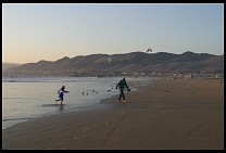 Digital photo titled pismo-beach-sunset-1