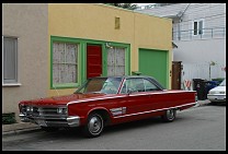 Digital photo titled venice-beach-red-car-2