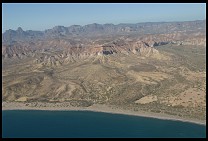 Digital photo titled cortez-coast-aerial-2