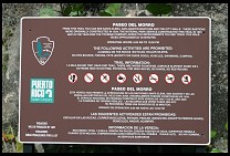 Digital photo titled morro-walk-prohibitions