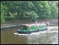 Digital photo titled narrow-boat