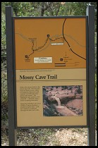 Digital photo titled mossy-cave-trail-sign