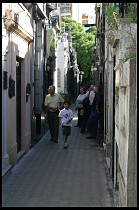 Digital photo titled recoleta-cemetery-alley