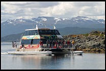 Digital photo titled beagel-channel-tourist-boat-2