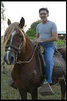 Digital photo titled david-on-horse