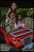 Digital photo titled girls-in-mini-jeep-4