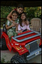 Digital photo titled girls-in-mini-jeep-6