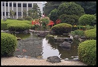 Edo stroll garden at New Otani Hotel.  Tokyo
