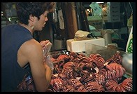 Tsukiji Fish Market.  Tokyo