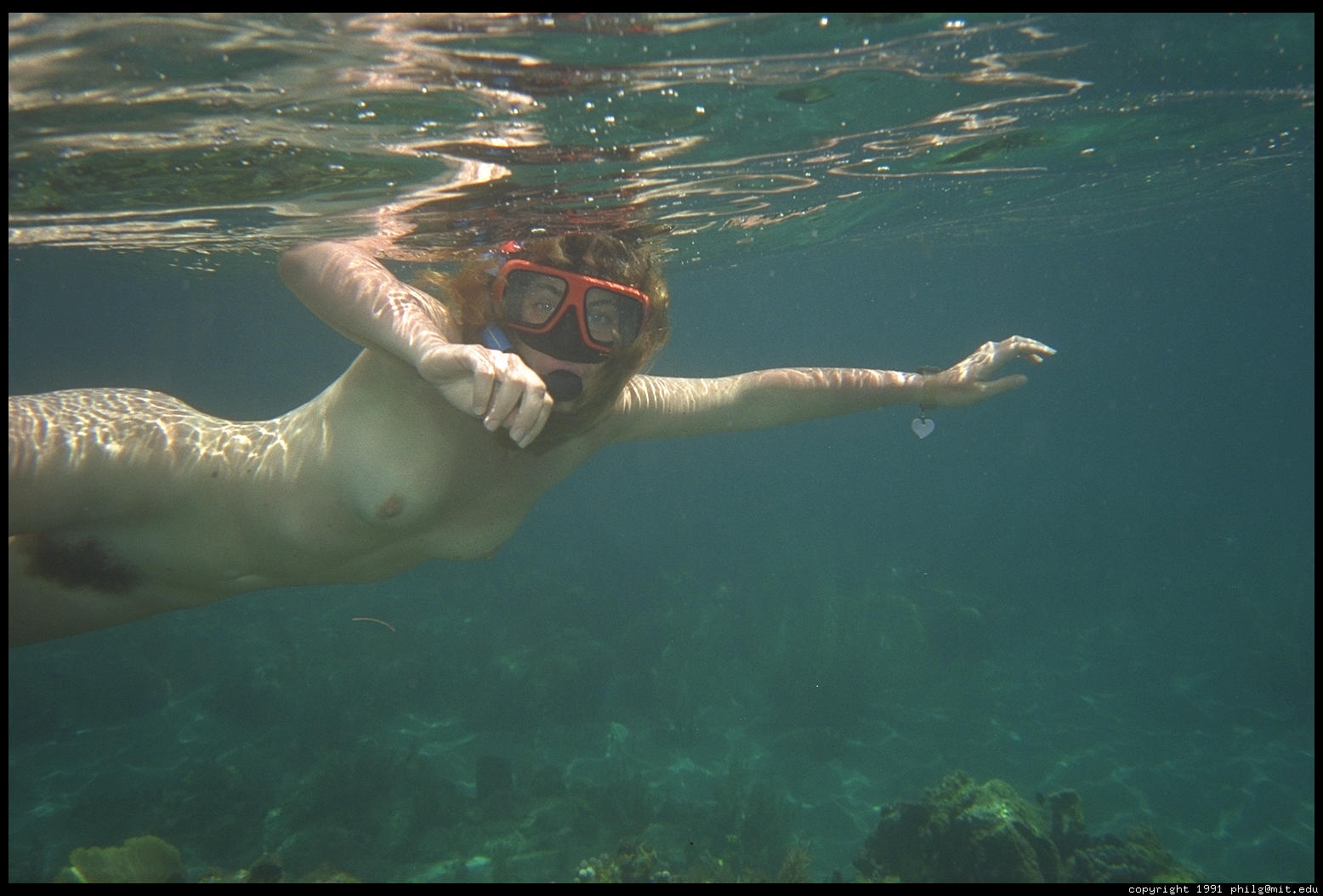 Naked Snorkeling 63