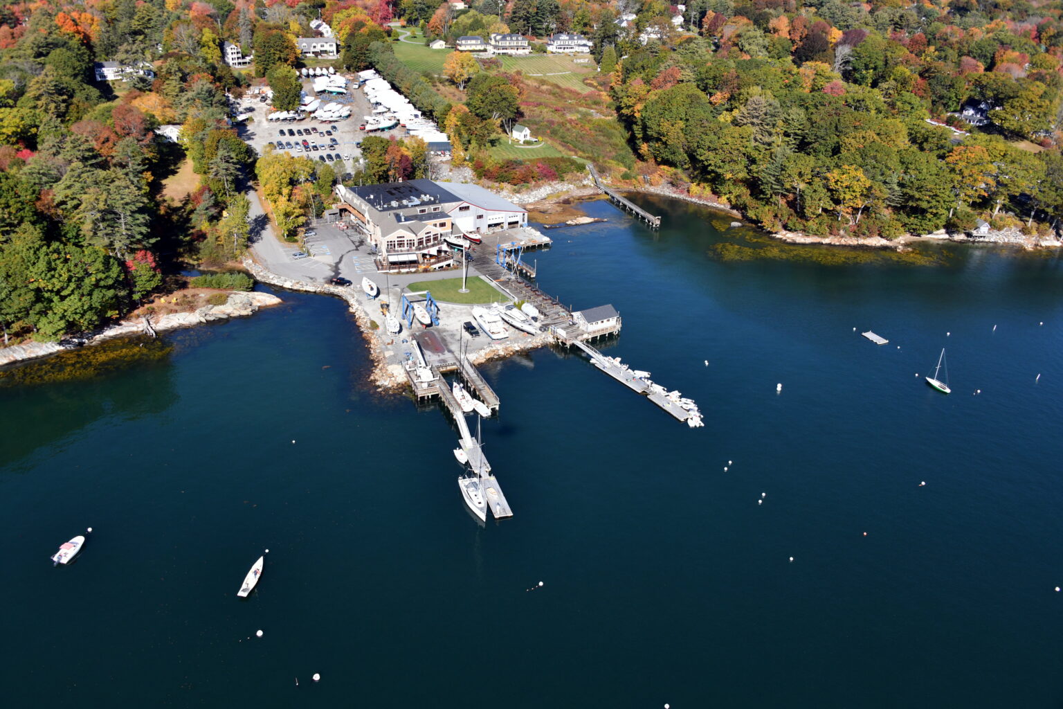 Maine coast helicopter photo series: Portland to Freeport – Philip ...