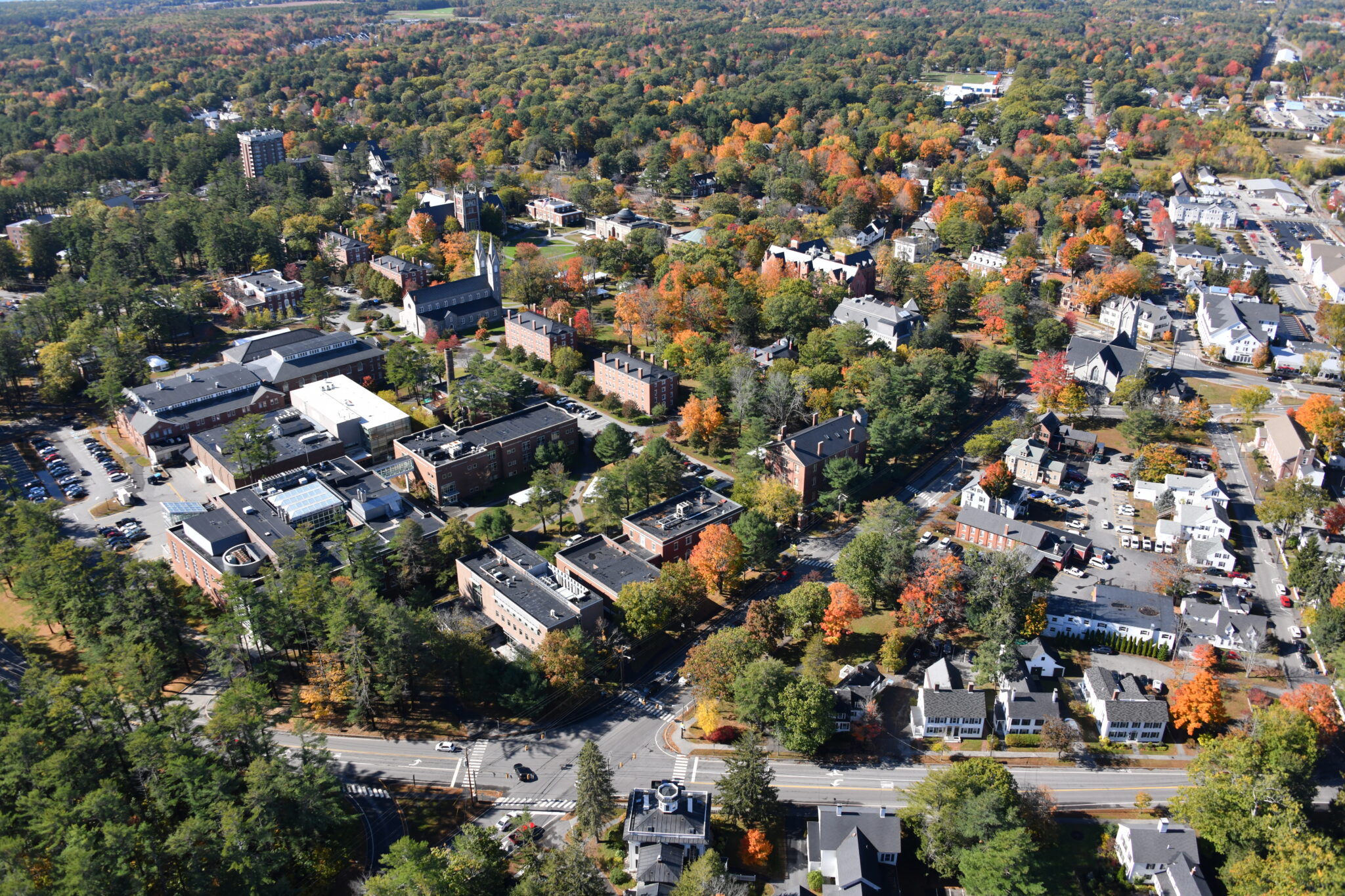 Aerial photos of Bowdoin College and Brunswick Philip Greenspun’s log