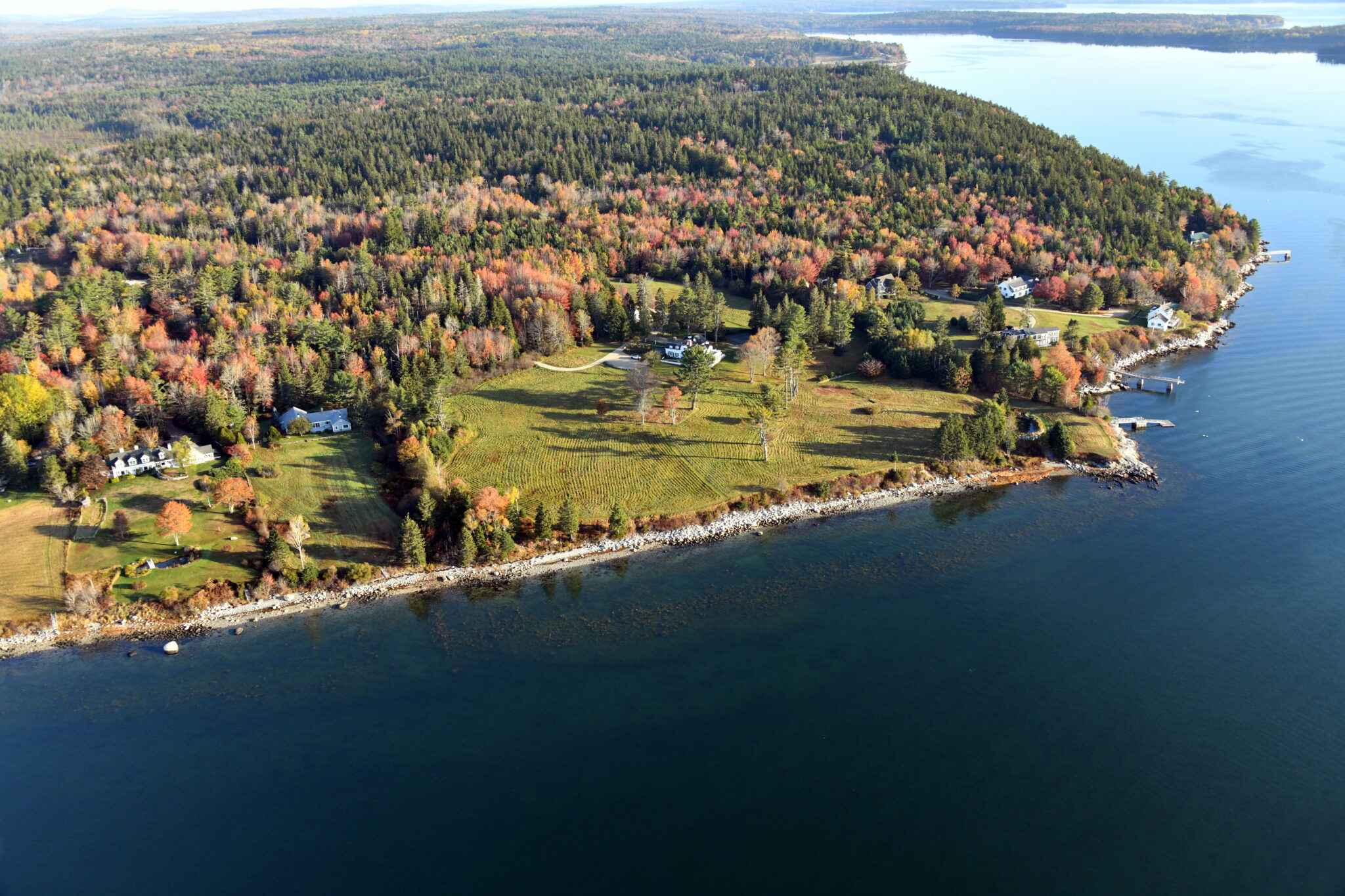 Maine aerial photos: Deer Isle Bridge and Vinalhaven – Philip Greenspun ...