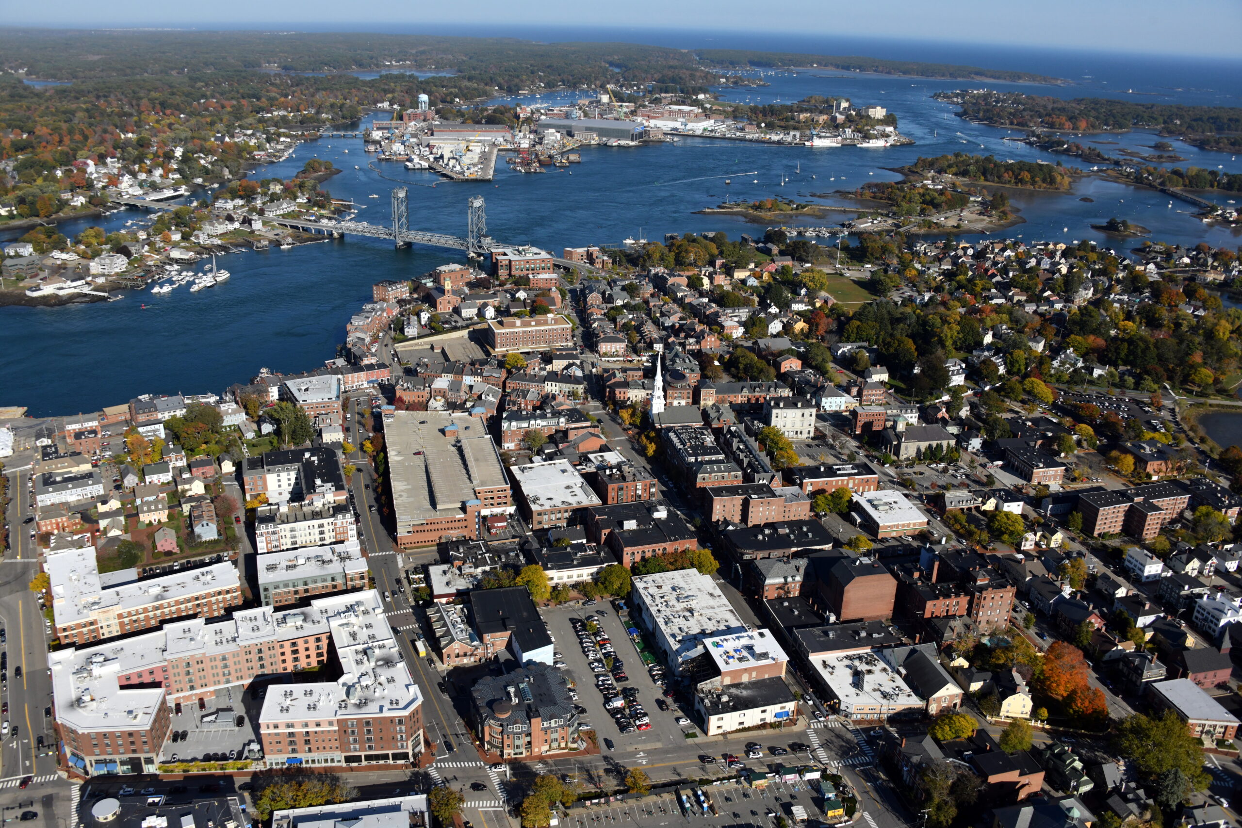Portsmouth, New Hampshire and home (coastal aerial photos) pic
