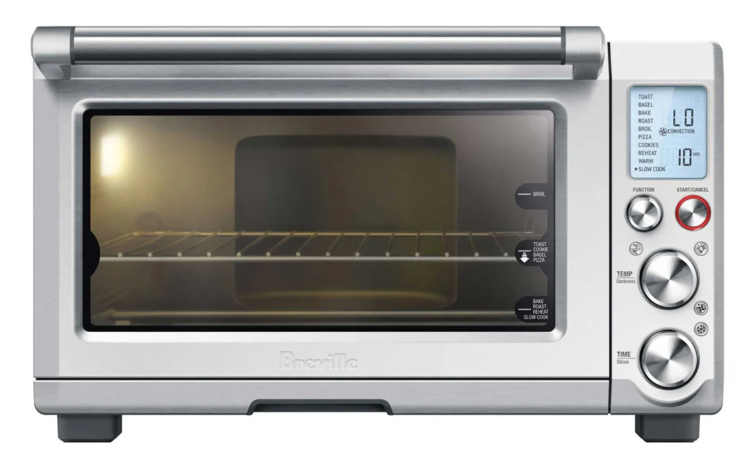 Panasonic Toaster Oven FlashXpress with Double Infrared Heating and  Removable 9 Inner Baking Tray, 1300W, 12 x 13 x 10.25 inches, Silver