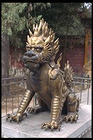 Sculpture. Forbidden City. Beijing