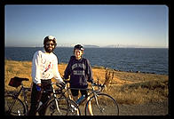 Joel and Karen by San Francisco Bay (Berkeley Marina)