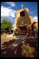 Old church.  Santa Fe, New Mexico.