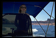 Captain Rebecca.  Lake Powell.  Utah.