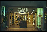 London Heathrow airport, World of Whiskies shop