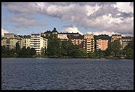 View from the steamboat Prins Carl Philip in Stockholm's harbor