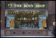 Body Shop store in central Stockholm