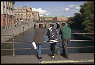 Gamla Stan bridge in central Stockholm