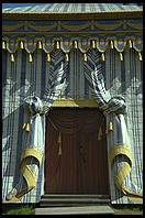 Guards tent. Drottningholm.  Stockholm, Sweden